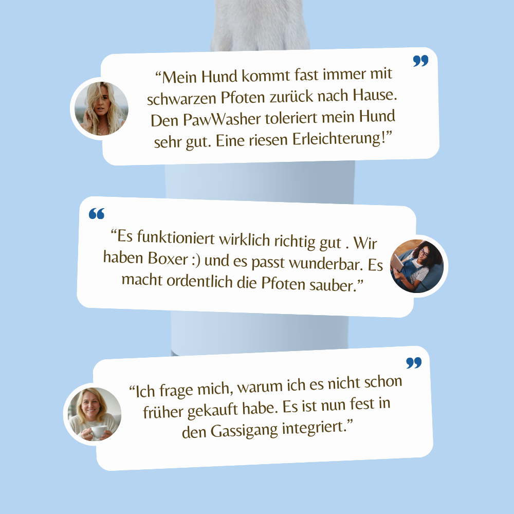 PawWasher Pro - Der smarte Pfotenreiniger für ein sauberes Zuhause